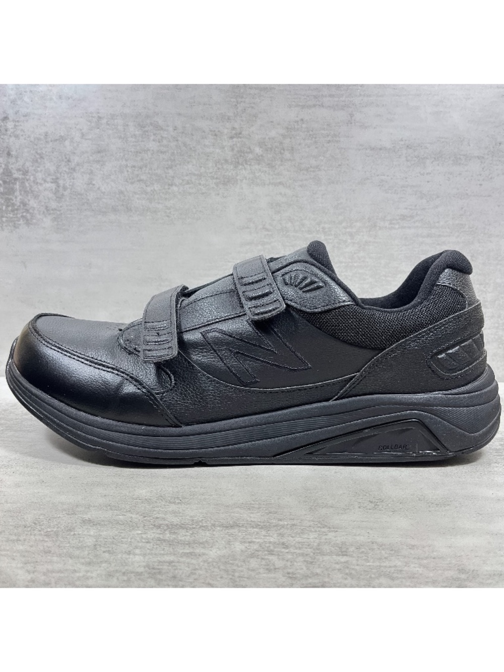 New Balance 928v3 Hook & Loop Comfort Walking Shoes - Men's Size 13D - Black